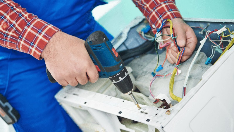 Kocaeli Baykan Baykan çamaşır makinesi kart tamiri – Su almama arızası orijinal parça ile giderildi. - Teknik servis örneği